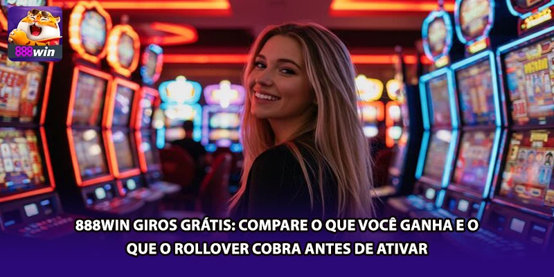 888win Giros Grátis: Compare o Que Você Ganha e o Que o Rollover Cobra Antes de Ativar