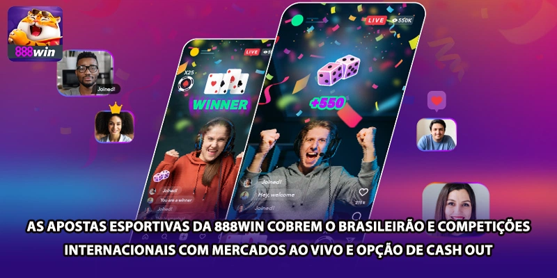 As apostas esportivas da 888win cobrem o Brasileirão e competições internacionais com mercados ao vivo e opção de cash out