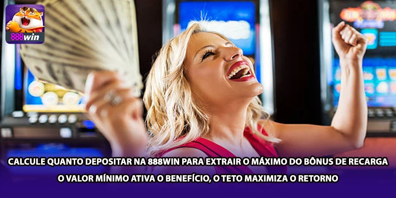 Calcule quanto depositar na 888win para extrair o máximo do bônus de recarga — o valor mínimo ativa o benefício, o teto maximiza o retorno